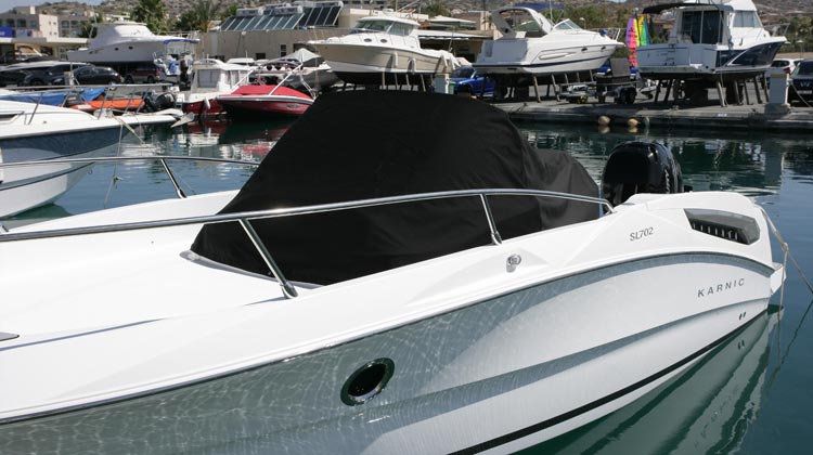 Cover, console and helm